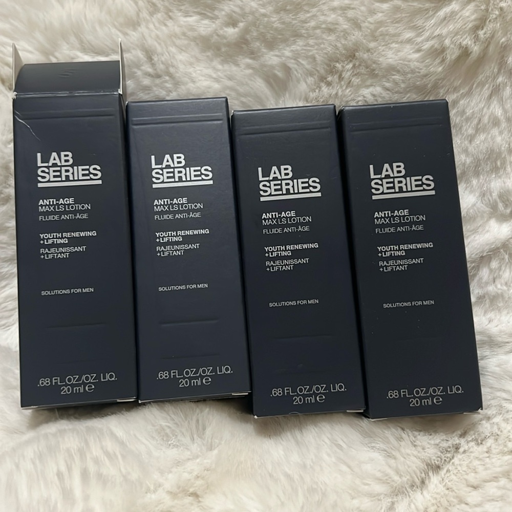 4  LAB SERIES MAX LS ANTI-AGE YOUTH RENEWING+LIFTING LOTION .68OZ/20ML NIB